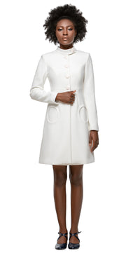 MARMALADE Classic Style Coat with Circle Pockets