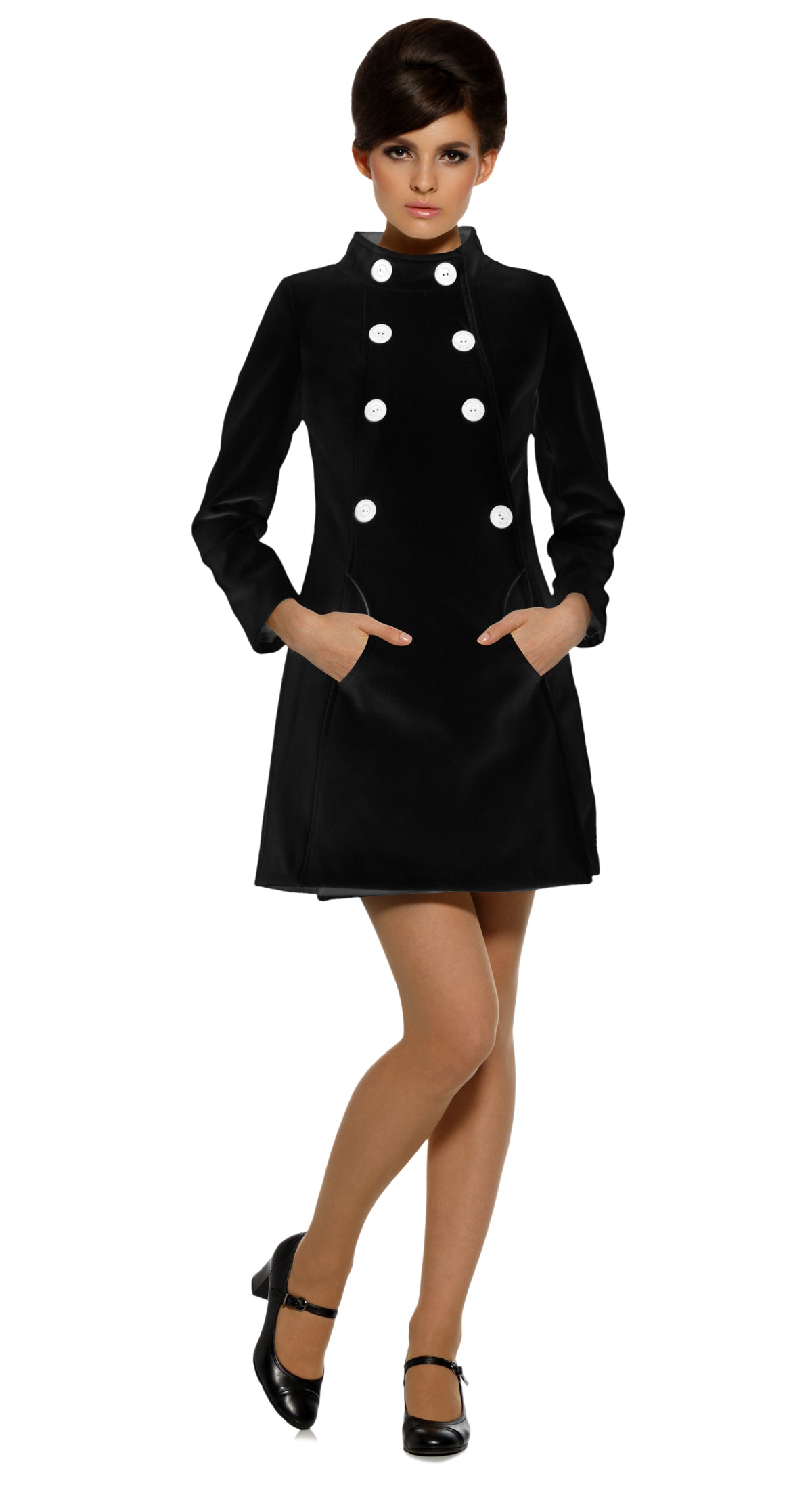 MARMALADE Coat with Half Circle Pockets