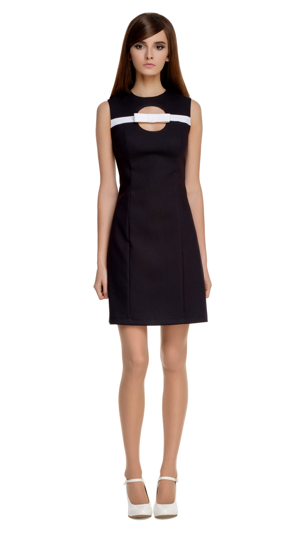 circle cut out dress CUTOUT – Marmalade-shop Size:46S Red Dress with Black Crafted from a sustainable ProductColorCode_519A